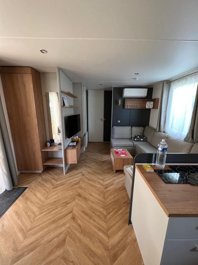 Camping Del Mar 10, Mobil Home Petit Paradis, 6 Personnes, Bord De Mer, Camping Del Mar Village Argeles-sur-Mer Exterior photo