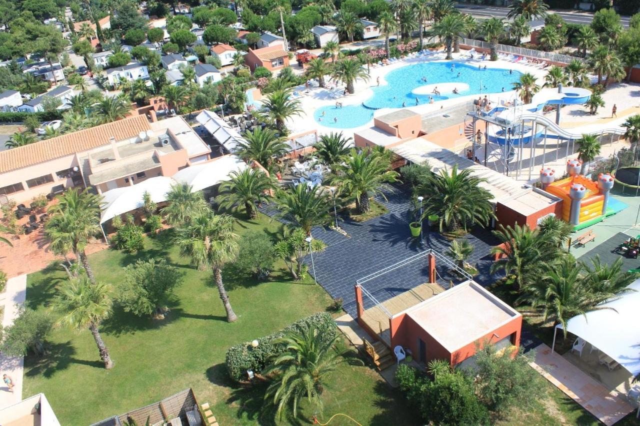 Camping Del Mar 10, Mobil Home Petit Paradis, 6 Personnes, Bord De Mer, Camping Del Mar Village Argeles-sur-Mer Exterior photo