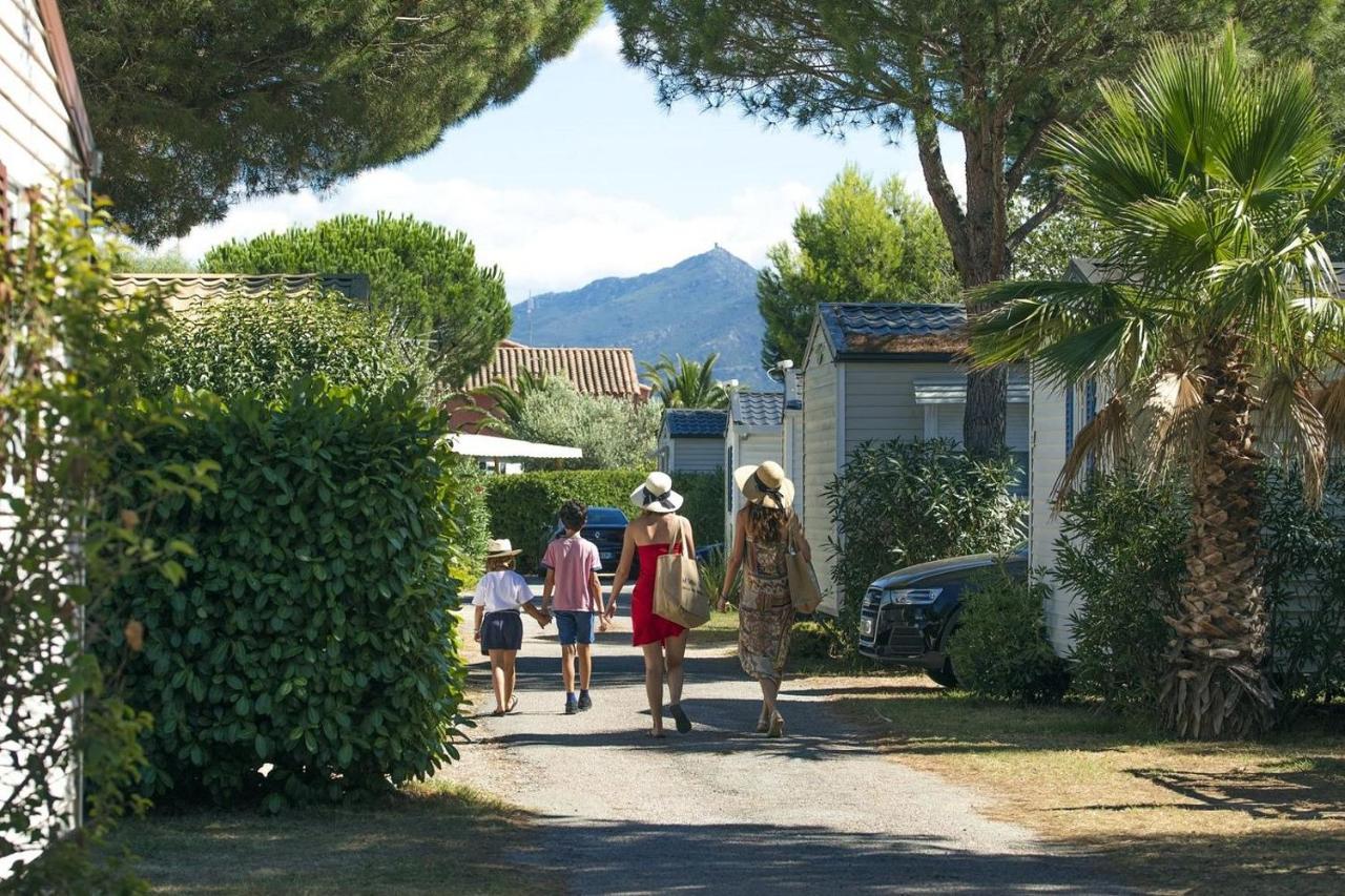Camping Del Mar 10, Mobil Home Petit Paradis, 6 Personnes, Bord De Mer, Camping Del Mar Village Argeles-sur-Mer Exterior photo